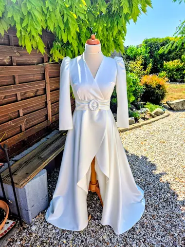 Dámske šaty a blúzky šité na mieru — MŠ Fashion, Kvetoslavov (28)